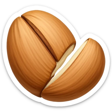 Almond sticker