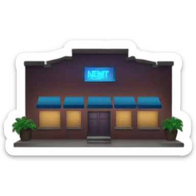 Nightclub  sticker