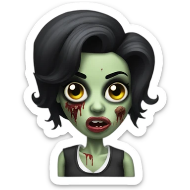 amy winehouse zombie sticker