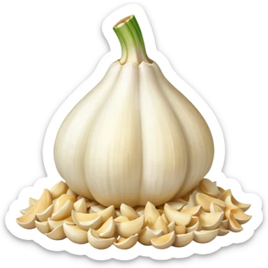 minced garlic emoji sticker