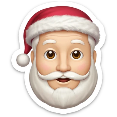 gere um emoji fofo de natal sticker
