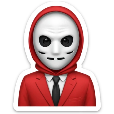 Shy guy from super Mario sticker