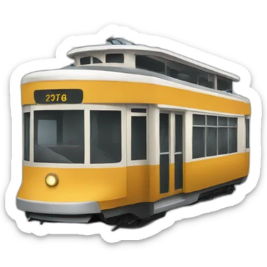 Tram TANGO sticker
