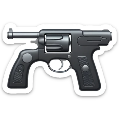 Gun sticker