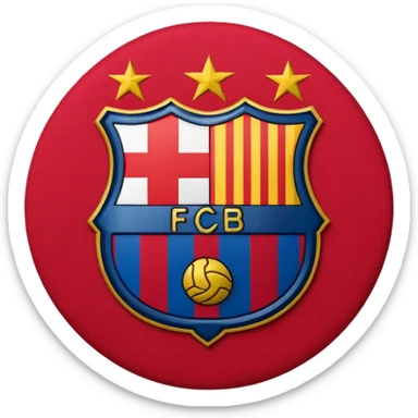 Escudo del Barcelona sticker