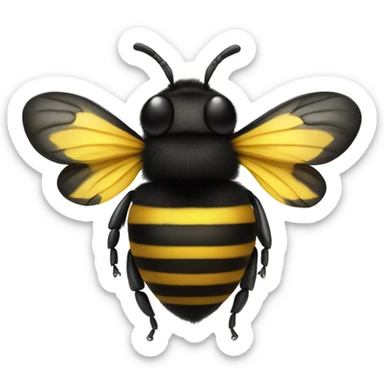 Bull bumblebee  sticker