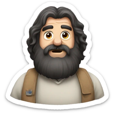 Rubeus Hugrid  sticker