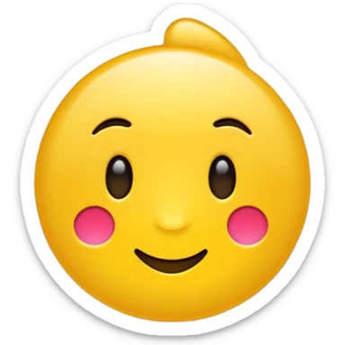 Maak een sticker in fluo kleur van de tekens "+U" sticker