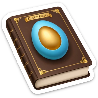 Easter themed singular Bible sticker