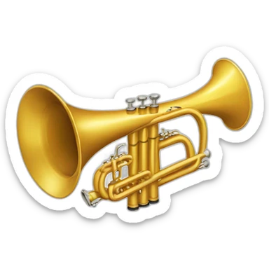 musico trompeta sticker