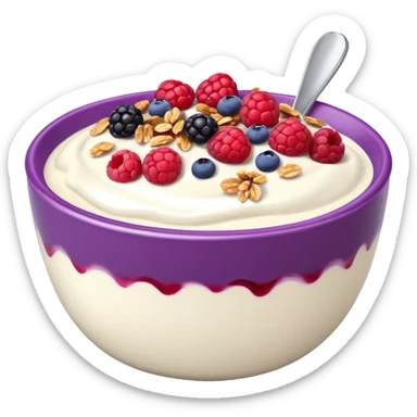 yogurt bowl sticker