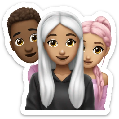 ariana grande with a kooki and joos sticker