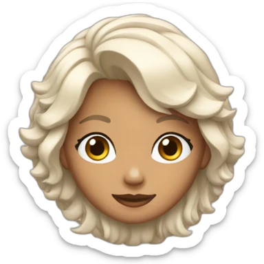 Patas en versión femenina sticker