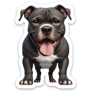 American bully dogs  sticker