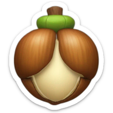 acorns nut sticker