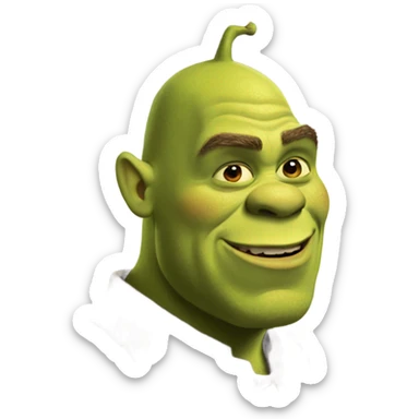 Shrek sticker
