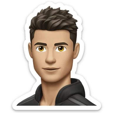 Cristiano Ronaldo in Calvin Klein sticker