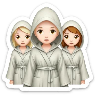 girls in cult sticker