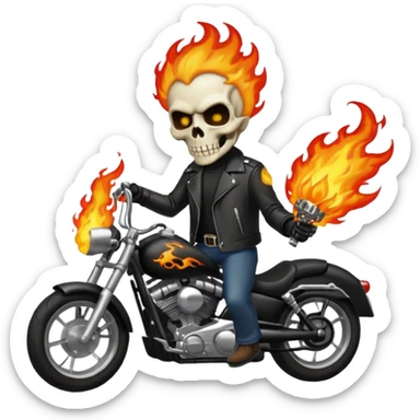 Gost rider sticker