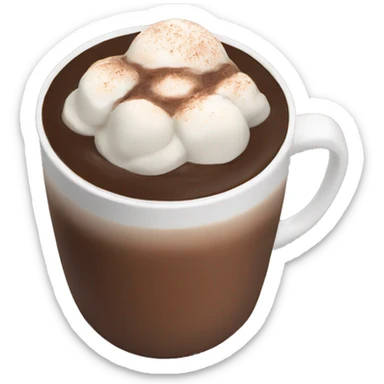 Hot chocolate  sticker