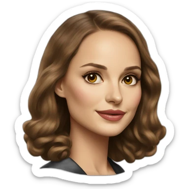Natalie Portman sticker