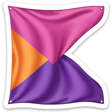 Lesbian flag sticker