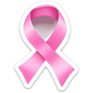 pink ribbons sticker