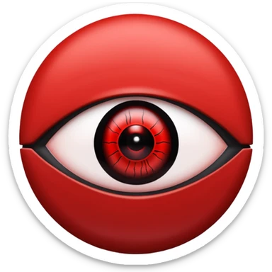 Ojos del Sharingan del clan Uchiha sticker