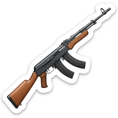 AKM silah sticker