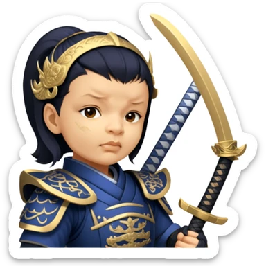 Samurai Strategist sticker