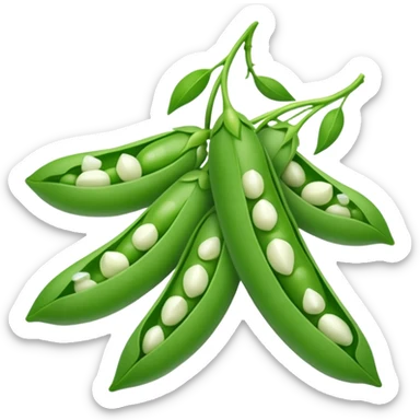 Snow Peas sticker