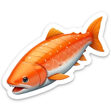 fish salmon sticker