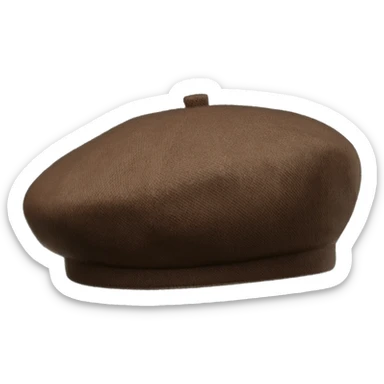 Beret seul sticker