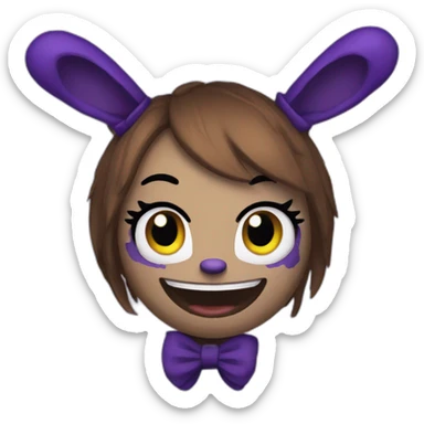 Bonnie from five night at freddy sticker