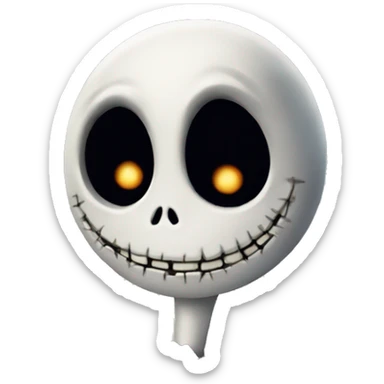 Jack skellington sticker