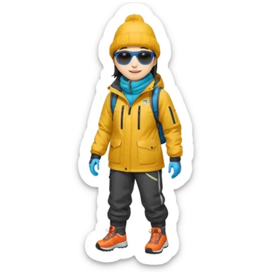 남미 여행에 가는 한국인의 전신을 그려줘! 바로 하이킹 갈 수 있을 정도로 잘 입은!

상체

🧥 방풍·방수 재킷 (고지대·우유니 필수)

👕 얇은 레이어드 2~3벌 (일교차 대비)

하체

👖 편한 바지(청바지 X, 스트레치 추천)

신발

👟 접지력 좋은 운동화 (마추픽추 필수)

🥾 우유니: 방수 신발 or 장화

악세사리

🧣 넥워머·모자 (아침/저녁 체감 -5~10도)

🕶️ 선글라스 (우유니·사막지역 눈부심 강함)

활짞!!!!!!!!!!!!!!! 웃고있게해줭
 sticker