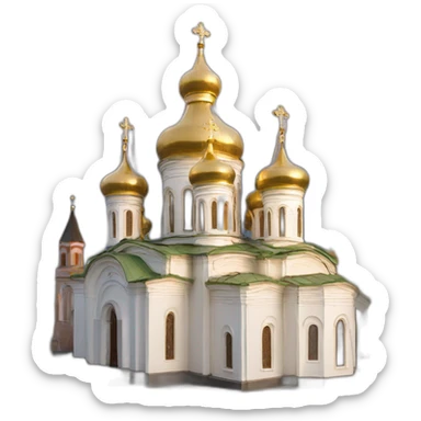 russian orthodox church sticker