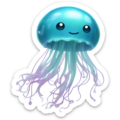 Jellyfish sticker