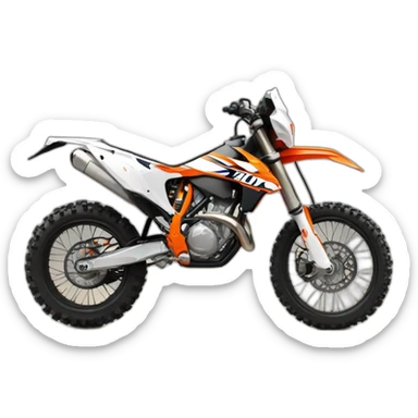 Motocross ktm sticker