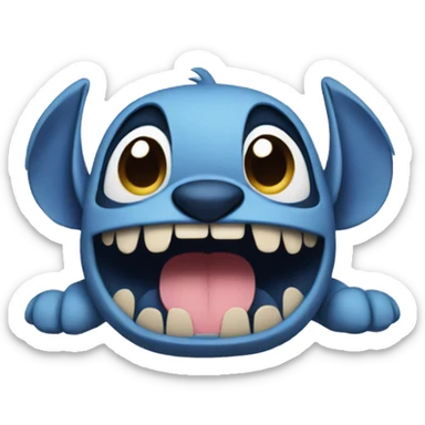 Stitch sticker