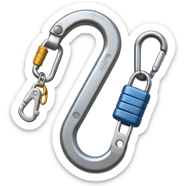 climbing equipment sticker