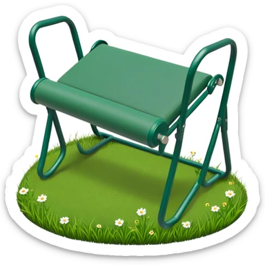 Garden Kneeler sticker