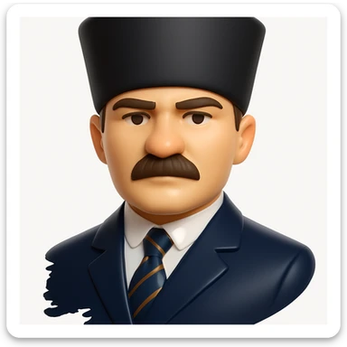 Convert the uploaded image into a 3D Apple-style emoji — preserve the key shapes, colors, and overall composition of the original image. Simplify the forms into clean. Apply glossy textures, soft lighting, smooth shading, and render everything in Apple emoji style on a clean white background

 sticker