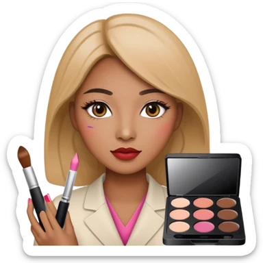 a korean product marketing expert women in cosmetics industry sticker