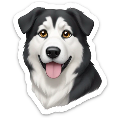 Great Pyrenees husky mix  sticker
