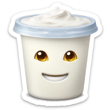 vanilla greek yogurt sticker