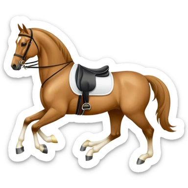 Dressage sticker