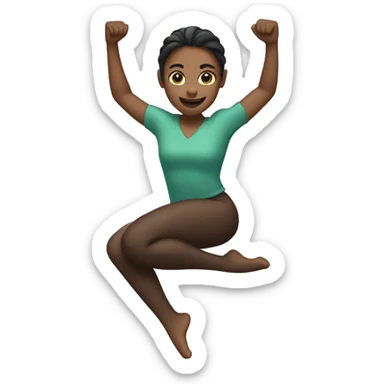 Doing splits on that  sticker