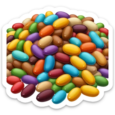 Bean sticker