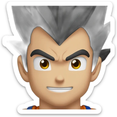goku ang vegeta sticker